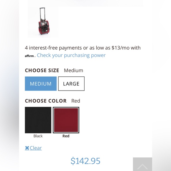 Snoozer Pet products- roll around Travel Dog / Cat carrier backpack 4 in 1 - Picture 4 of 16